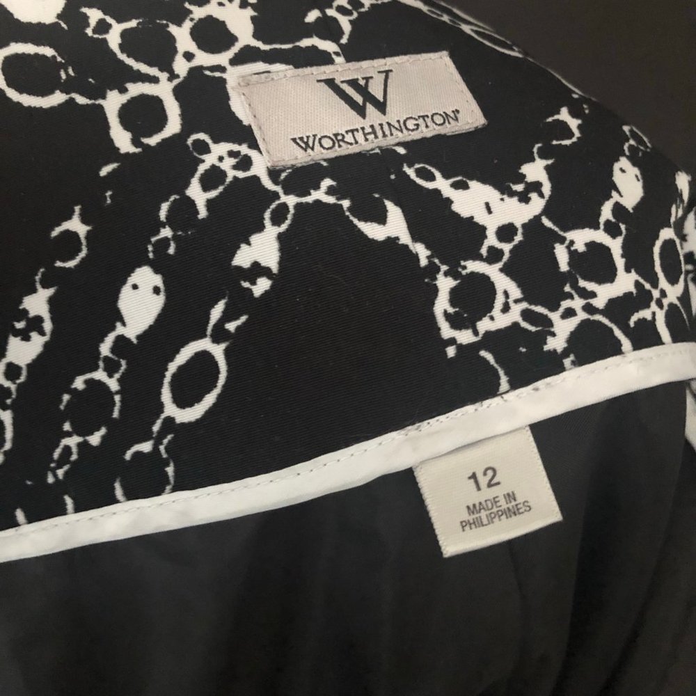 Cool Worthington Patterned Skirt - Picture 9 of 13